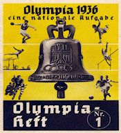 Porcelain Bell of 1939 Olympics